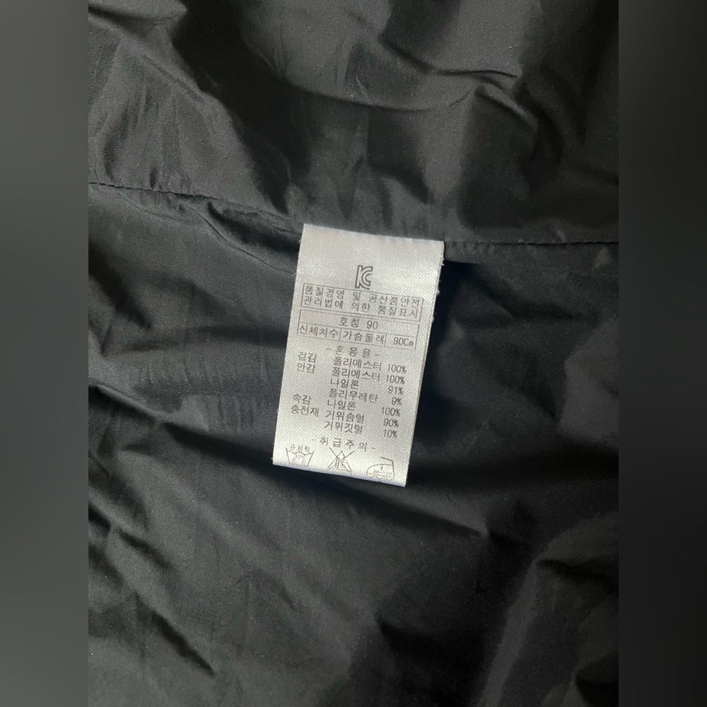 Center Pole Women’s Goose Down Padding Jacket Black Size S - Picture 6 of 16